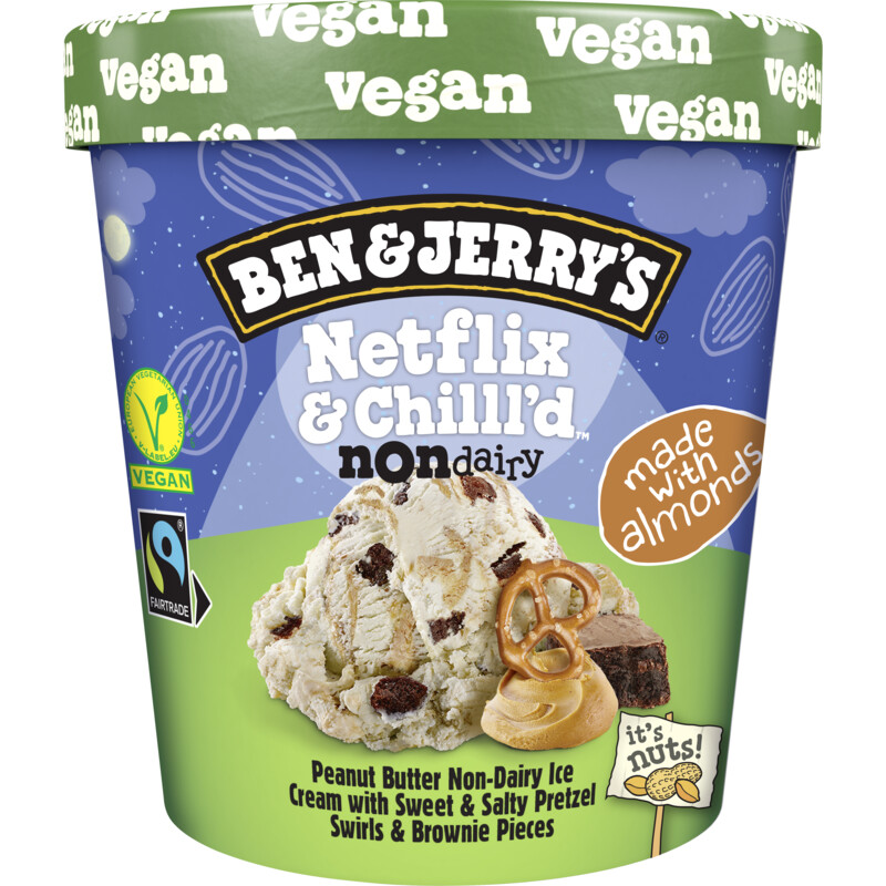 Een afbeelding van Ben & Jerry's Netflix & chill'd non-dairy