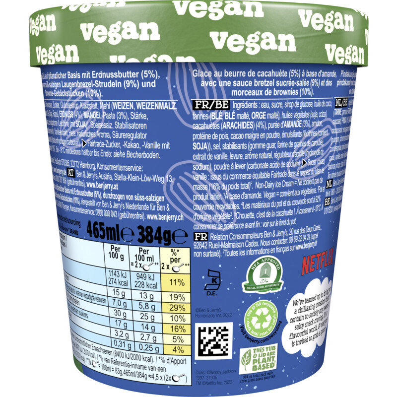 Een afbeelding van Ben & Jerry's Netflix & chill'd non-dairy