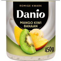 Een afbeelding van Danio Romige kwark mango kiwi banaan