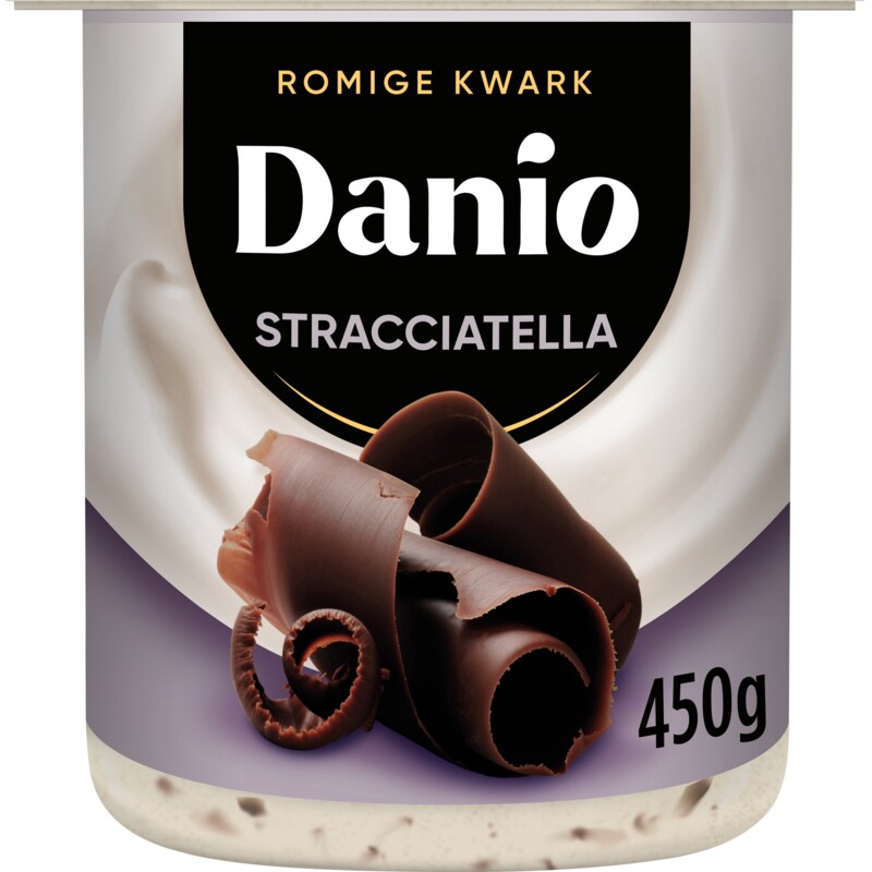 Een afbeelding van Danio Romige kwark stracciatella