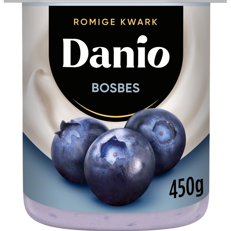Een afbeelding van Danio Romige kwark bosbes
