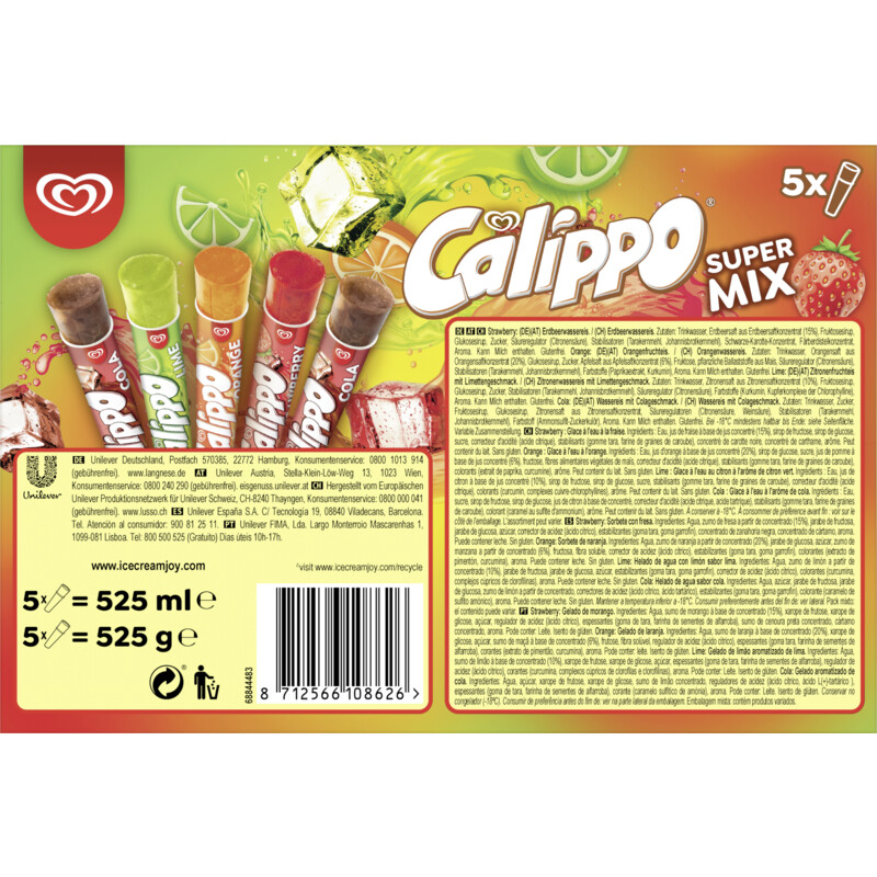 Een afbeelding van Ola Calippo supermix