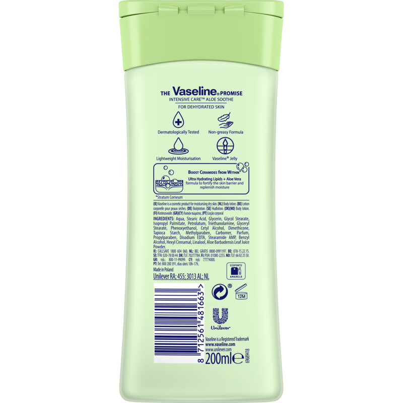 Een afbeelding van Vaseline Bodylotion aloe soothe