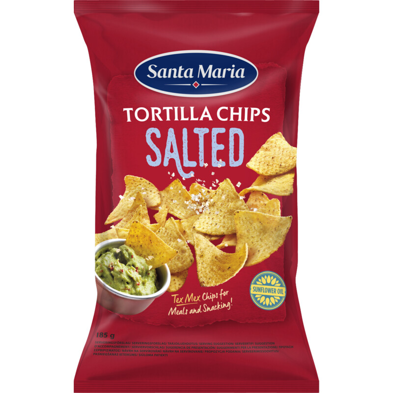 Een afbeelding van Santa Maria Tortilla chips salted