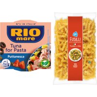 Een afbeelding van Rio Mare pasta met tonijn pakket