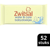 Een afbeelding van Zwitsal Water & care babydoekjes