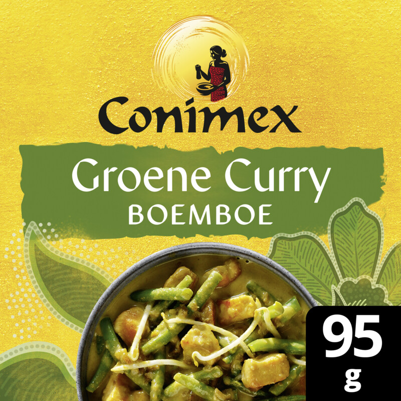 Een afbeelding van Conimex Boemboe groene curry