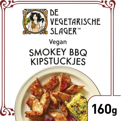 pdp-image-Vegetarische Slager Vegan smokey BBQ kipstuckjes