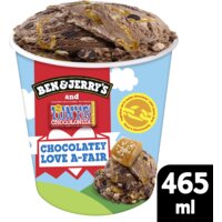 Ben & Jerry's Tony's chocolonely love a-fair