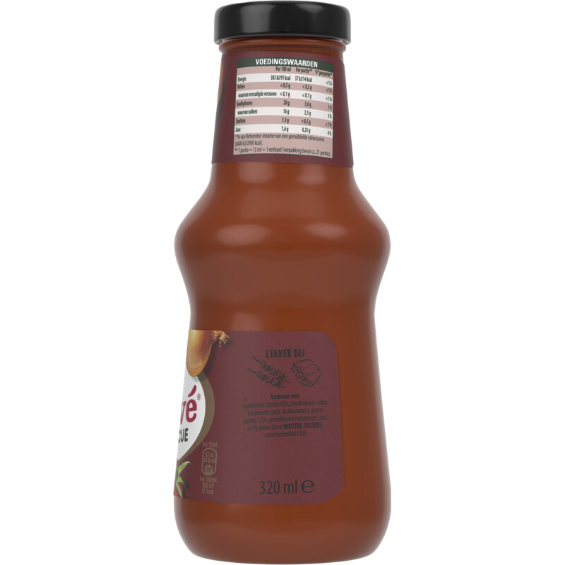Een afbeelding van Calvé Honey BBQ saus