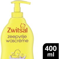 Een afbeelding van Zwitsal Zeepvrije wascrème baby