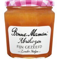 Een afbeelding van Bonne Maman Abrikozen fijn gezeefd