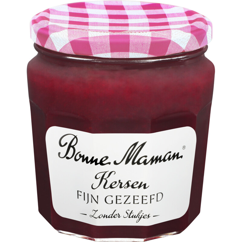 Een afbeelding van Bonne Maman Kersen fijn gezeefd