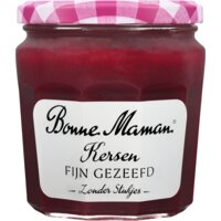 Een afbeelding van Bonne Maman Kersen fijn gezeefd
