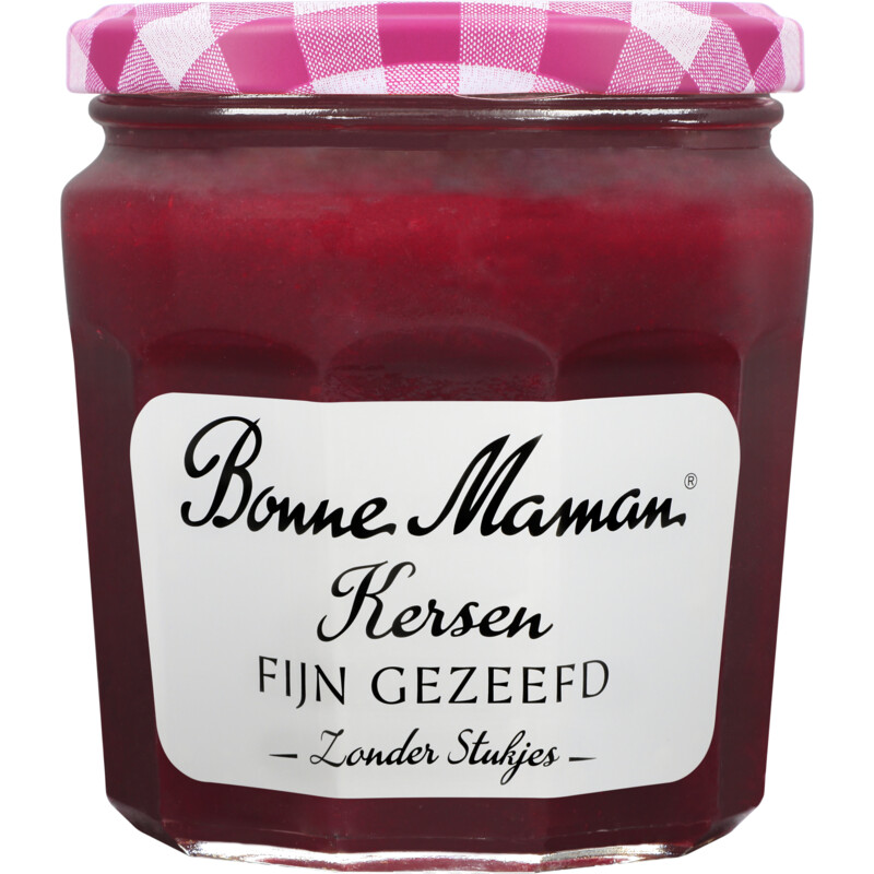 Een afbeelding van Bonne Maman Kersen fijn gezeefd