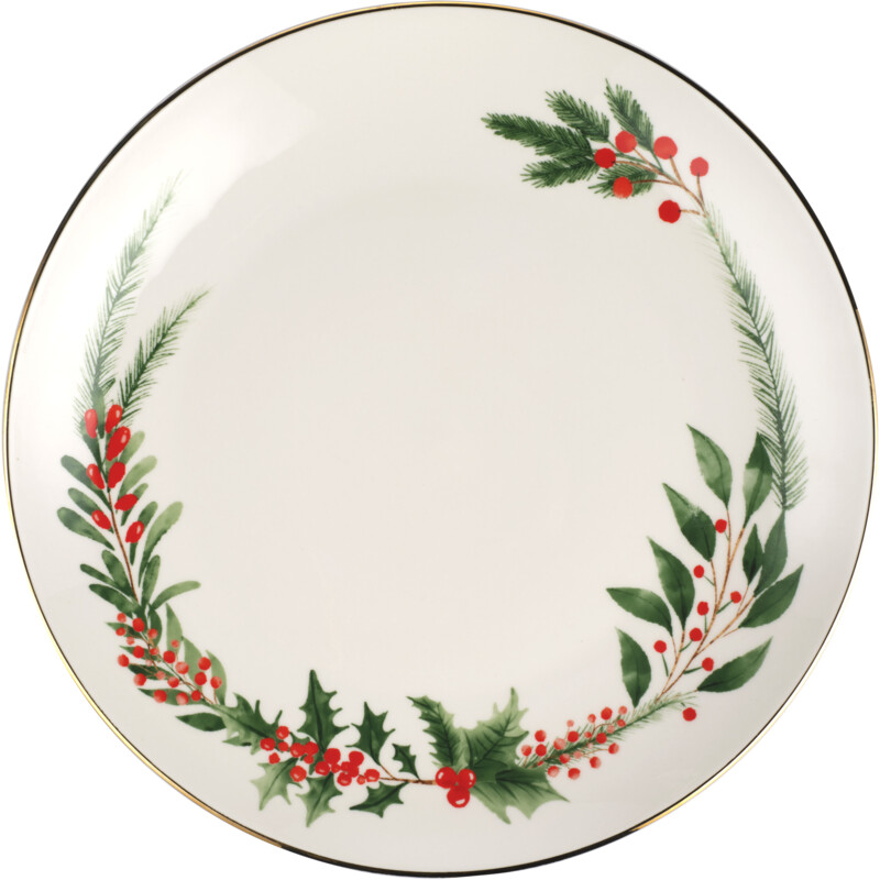 Een afbeelding van AH Bord traditioneel hulst 30cm