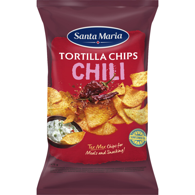 Een afbeelding van Santa Maria Tortilla chips chili