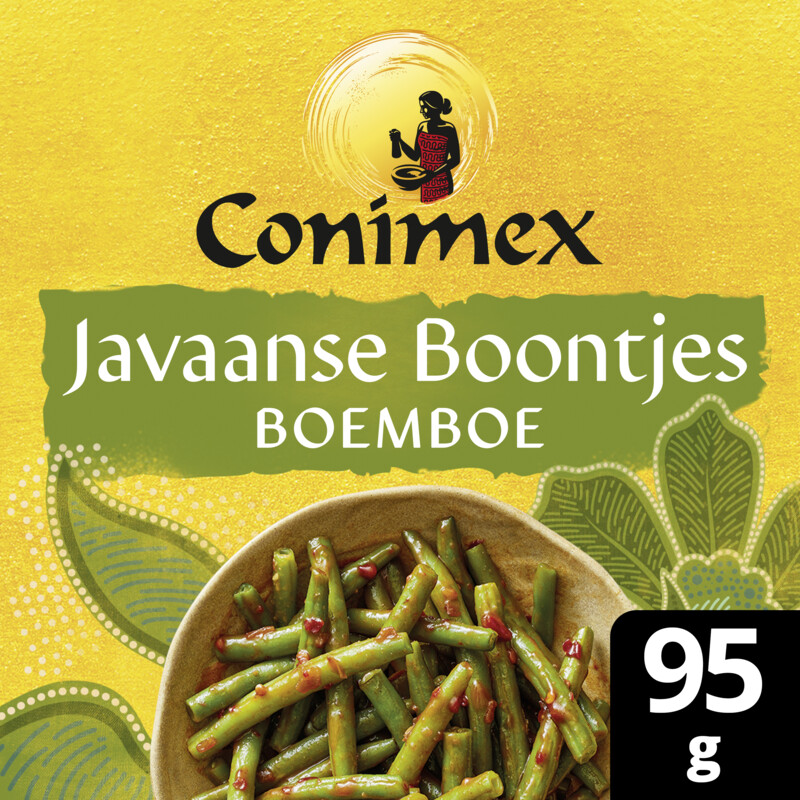 Een afbeelding van Conimex Javaanse boontjes boemboe