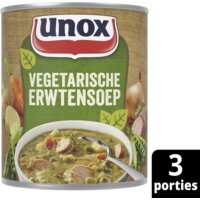 Een afbeelding van Unox Stevige vegetarische erwtensoep