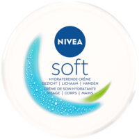 Een afbeelding van Nivea Soft 3-in-1 pot