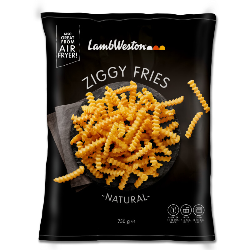 Een afbeelding van LambWeston Ziggy fries natural