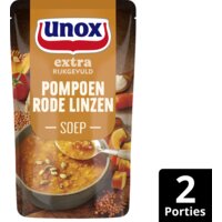 Een afbeelding van Unox Soep in Zak Pompoen Rode Linzen
