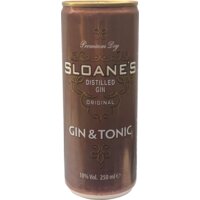 Een afbeelding van Sloane's Gin & tonic original