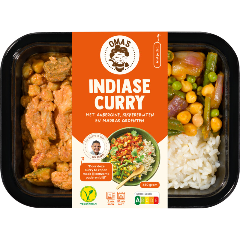 Een afbeelding van Oma's Indiase curry