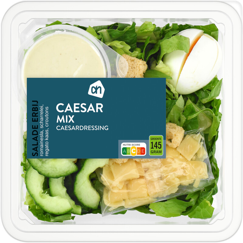 Een afbeelding van AH Salade erbij Caesar mix