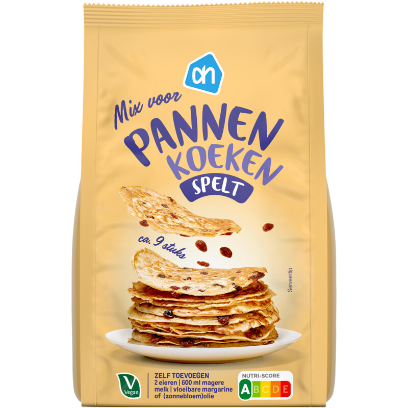 Een afbeelding van AH Mix voor pannenkoeken spelt