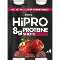 Een afbeelding van HiPRO Protein shots framboos aardbei