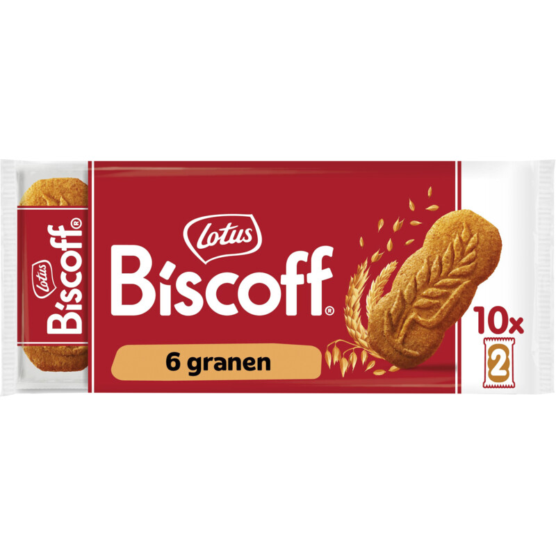 Een afbeelding van Lotus Biscoff speculoos koek 6 granen