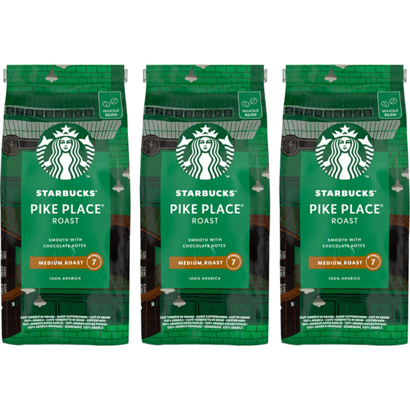 Een afbeelding van Starbucks Pike Place Bonen pakket	