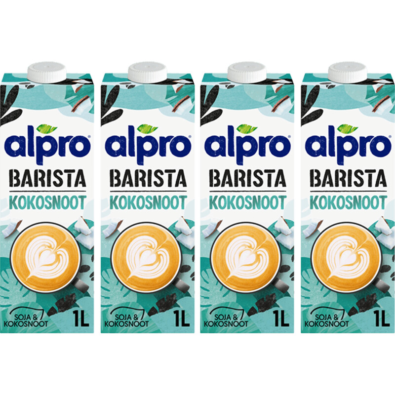 Een afbeelding van Alpro Barista kokosnoot 4-pack