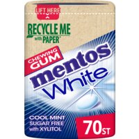 Een afbeelding van Mentos Gum White cool mint