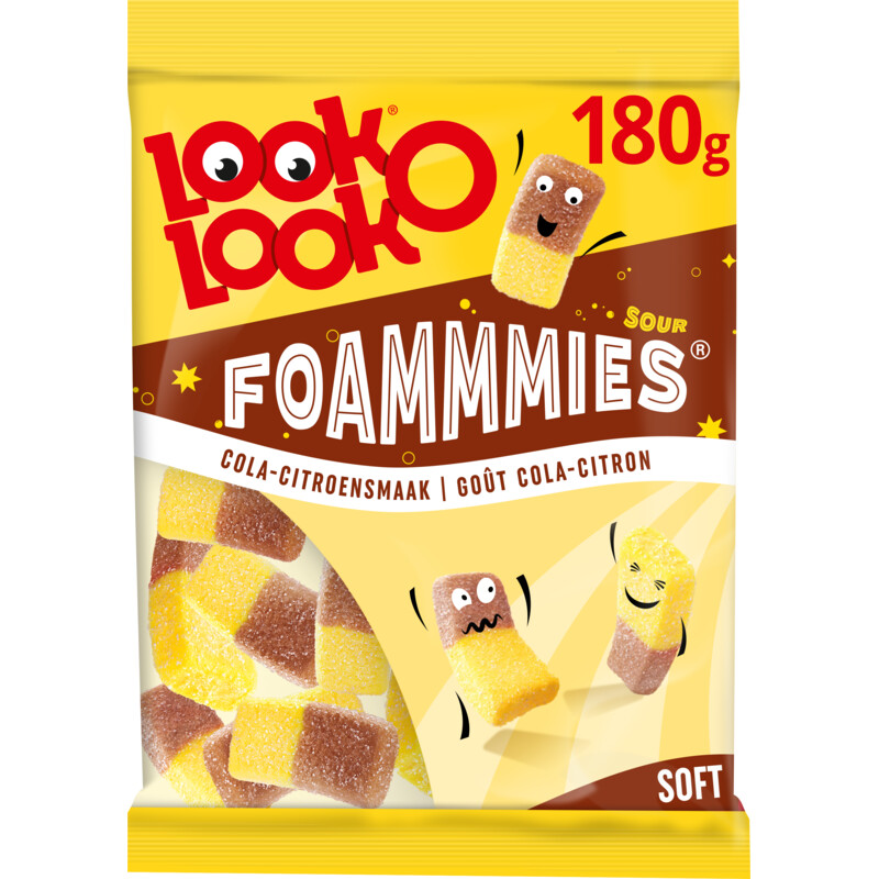 Een afbeelding van Look-O-Look Foammmies cola-citroensmaak