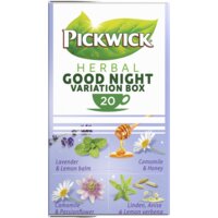 Een afbeelding van Pickwick Herbal good night variation box