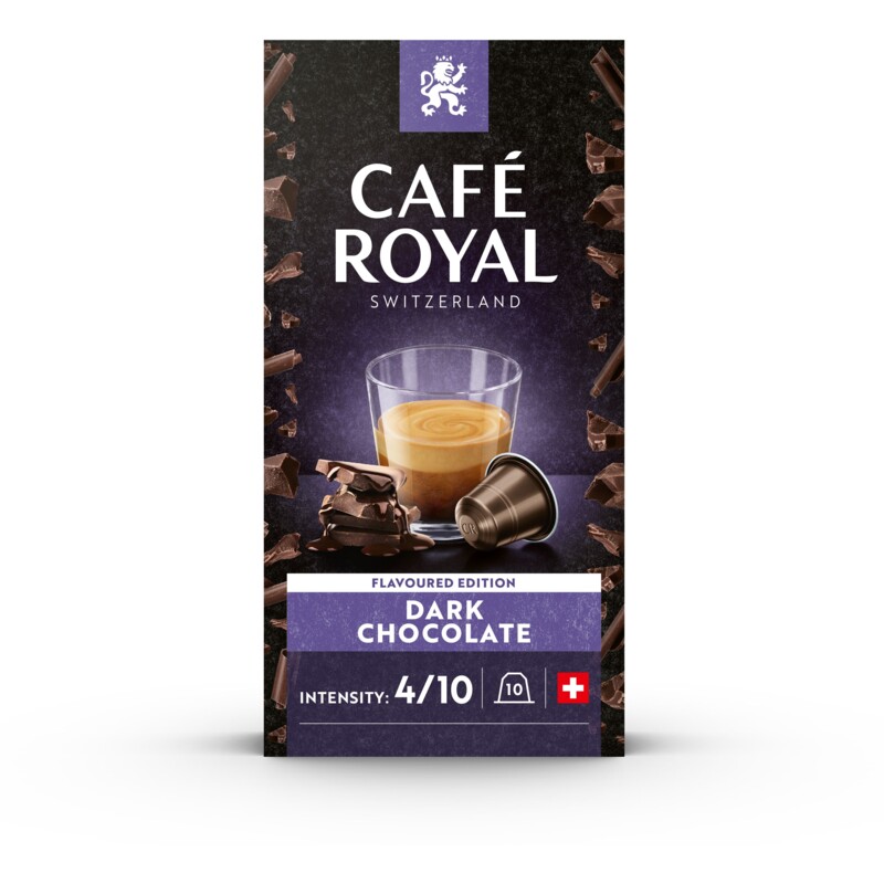 Een afbeelding van Café Royal Dark chocolate capsules