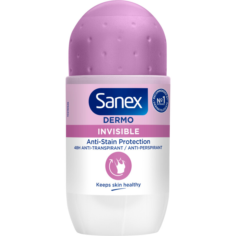 Een afbeelding van Sanex Dermo invisible deodorant roller