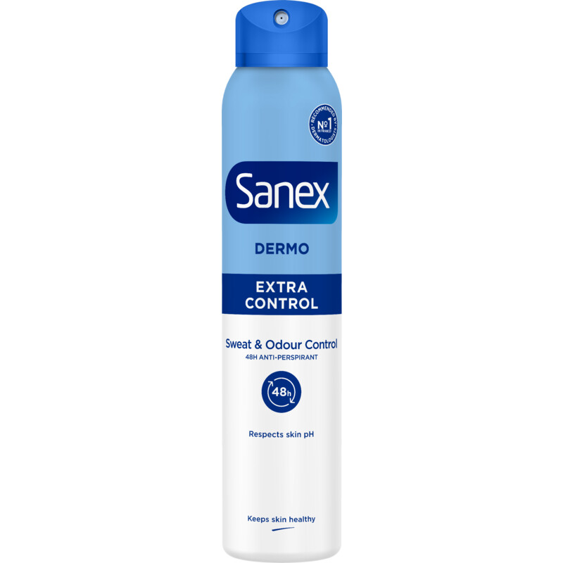 Een afbeelding van Sanex Dermo extra control deodorant spray