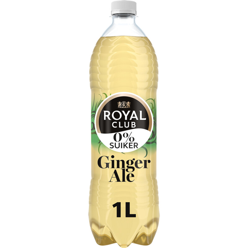 Een afbeelding van Royal Club Ginger ale 0% suiker