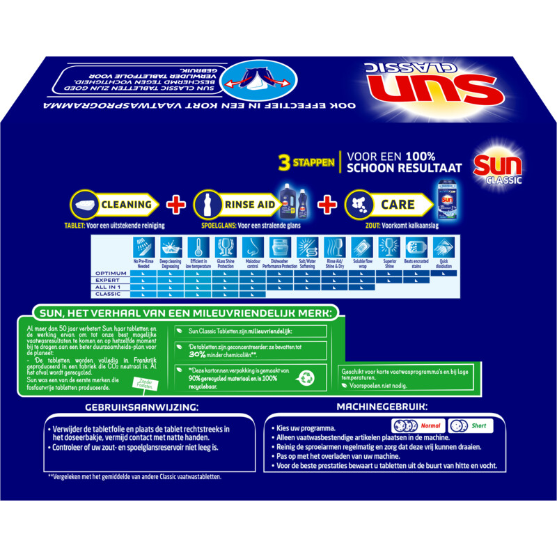 Sun tabs classic 105st. reserveren | Albert Heijn