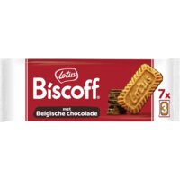 Een afbeelding van Lotus Biscoff Speculoos koek Belgische chocola