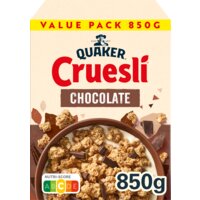 Een afbeelding van Quaker Cruesli chocolate value pack