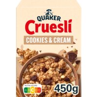 Quaker Cruesli Limited Edition Cookies & Cream 