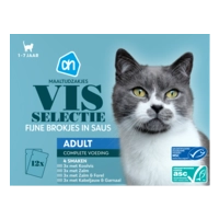 AH Maaltijdzakjes met vis in saus 12-pack