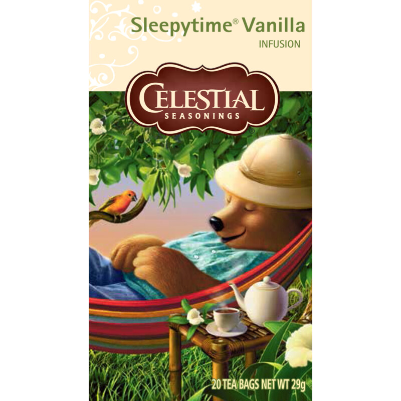 Een afbeelding van Celestial Seasonings Sleepytime vanilla