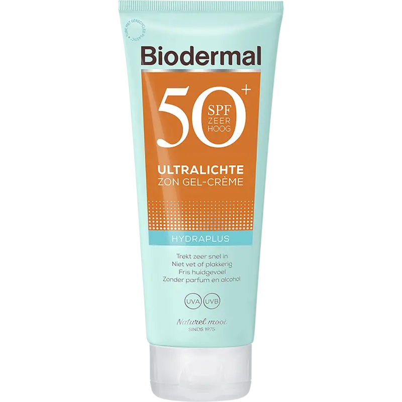 Biodermal Ultralichte zon gel-crème spf50+