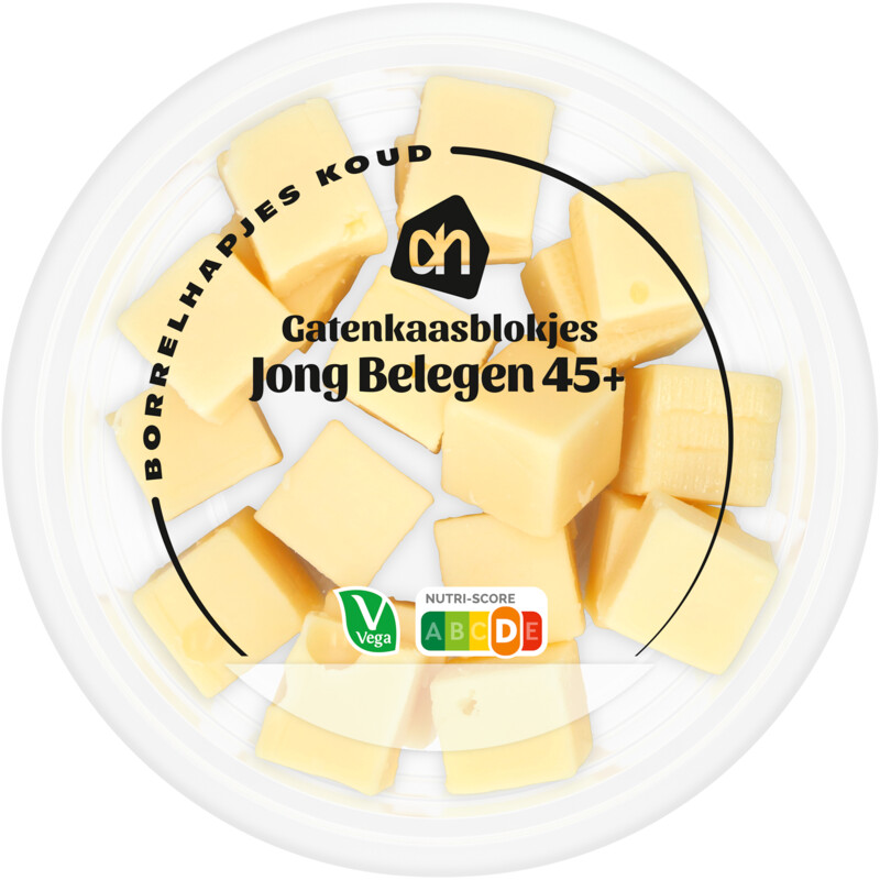 Een afbeelding van AH Gatenkaas blokjes