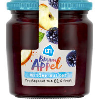 Een afbeelding van AH Fruitspread braam appel